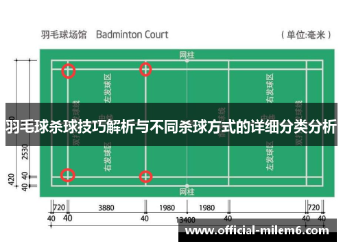 羽毛球杀球技巧解析与不同杀球方式的详细分类分析